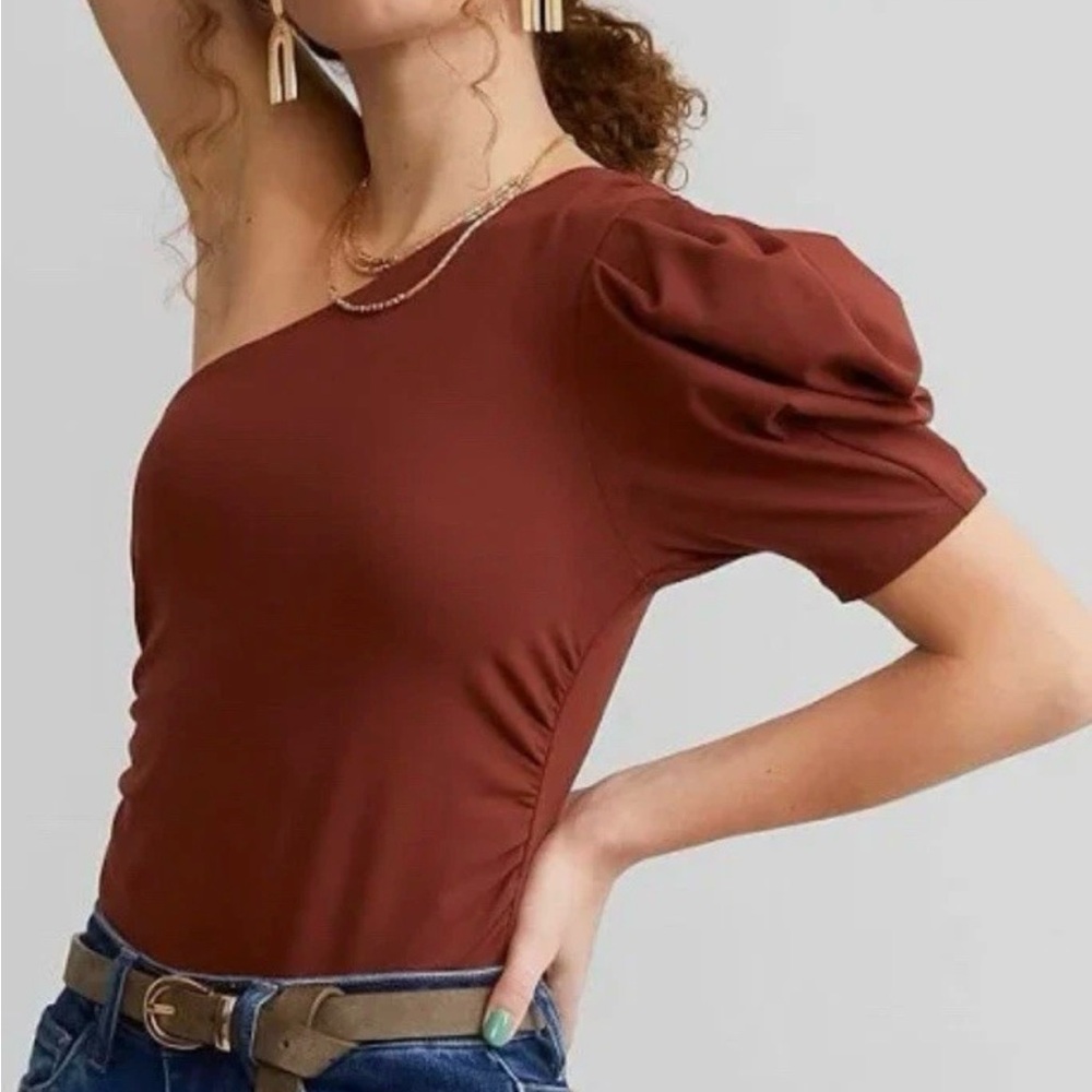 Intimately Free People One Shoulder Bodysuit Size Small Somethin Bout‎ You